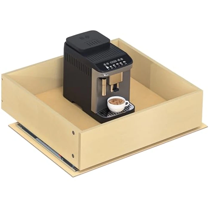 WelFurGeer Soft Close Pull Out Drawers for Cabinets, 23" W x 22" D Pull Out Cabinet Organizer, Bottom Mount Pull Out Drawer, Space-Saving Slide Out Drawers for Kitchen Cabinets for Home & Kitchen by WelFurGeer - Image 1