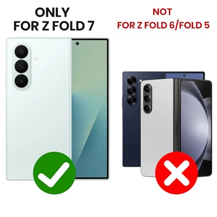 Nillkin for Samsung Galaxy Z Fold 7 Magsafe Case with S Pen & S Pen Holder, Built-in Screen Protector, Fold 7 Case with Hinge Protection, Compatible with MagSafe, Protective Magnetic Slim Case, Black by Nillkin - Image 9