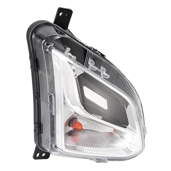 HECASA Right Turn Signal Light Compatible with 2018-2021 Chevy Chevrolet Equinox Replacement for GM2521196 84226246 Front Bumper Turn Signal W/o Fog Lamp Passenger Side W/Bulbs Clear Lens by HECASA - Image 4