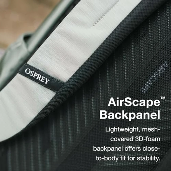 Osprey Astronova Campus Laptop Backpack - Lightweight Everyday Bag with Laptop Sleeve and Bottle Pockets, Black by Osprey - Image 3