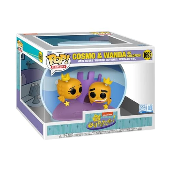 Funko Pop Moment: Fairly Odd Parents - Cosmo and Wanda as Goldfish - Amazon Exclusive - Collectable Vinyl Figure - Gift Idea - Official Merchandise - Toys for Kids & Adults by Funko - Image 1
