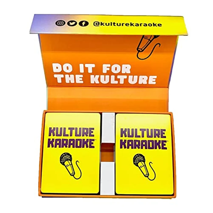Kulture Karoke: Kulture Karoke, Help Your Game or karoke Night with These Cards to give You Song Ideas and Fun Categories for 2+ Players, Ages 14+ by Kulture Karaoke - Image 2