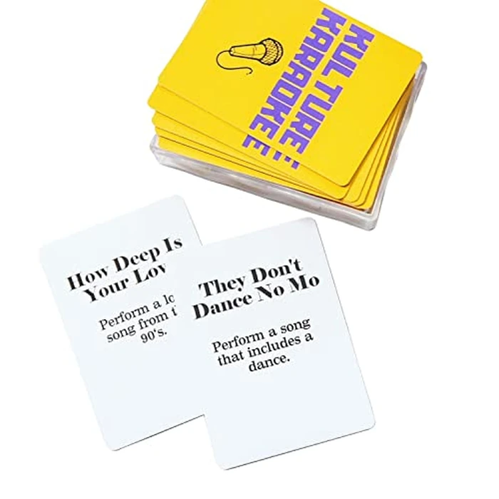 Kulture Karoke: Kulture Karoke, Help Your Game or karoke Night with These Cards to give You Song Ideas and Fun Categories for 2+ Players, Ages 14+ by Kulture Karaoke - Image 5