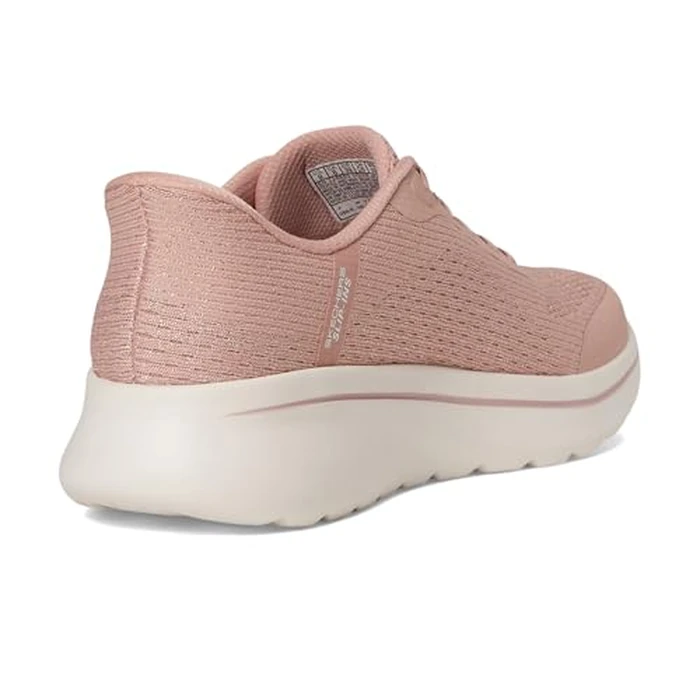 Skechers Women's Go Walk Arch Fit N-Joy Ria Hands Free Slip-Ins Sneaker, Mauve, 8 by Skechers - Image 5