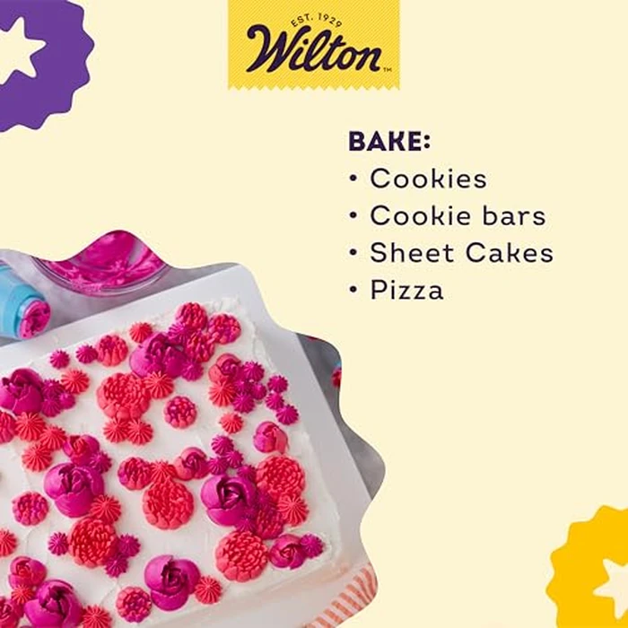 Wilton 11 x 15 Inch Aluminum Baking Sheet Pan, 2-Inch Deep Cake Pan, Even Heating, Rust-Resistant, Professional Quality, Packaging May Vary by Wilton - Image 7