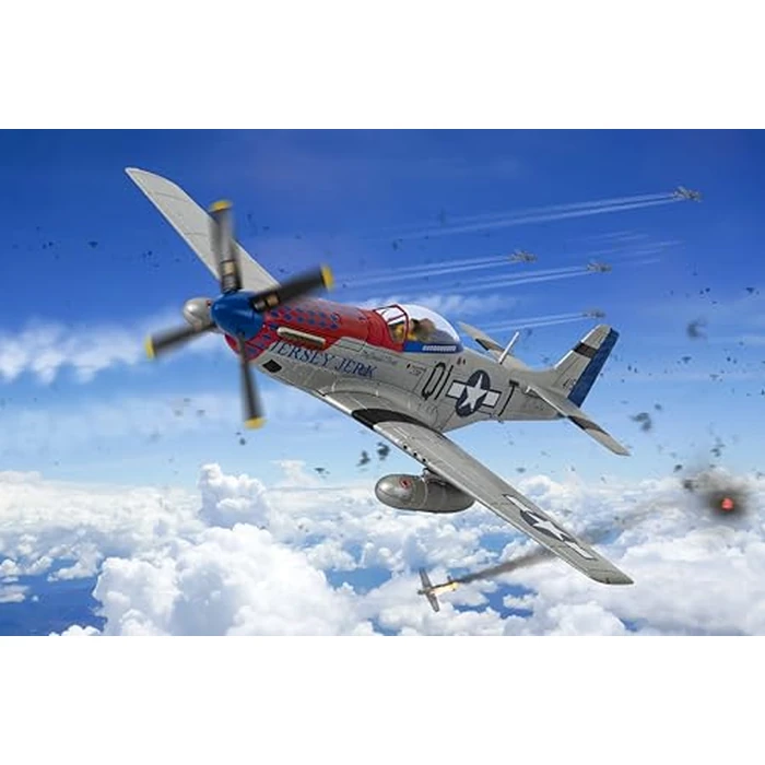 Corgi AA27708 North American P-51D Mustang, 44-15152/QI-T, 'Jersey Jerk' M by Corgi - Image 5