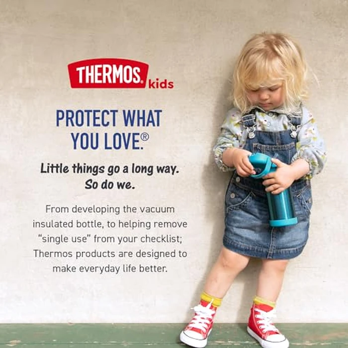 THERMOS FUNTAINER 10 Ounce Stainless Steel Vacuum Insulated Kids Food Jar with Spoon, BABY SHARK by THERMOS - Image 6