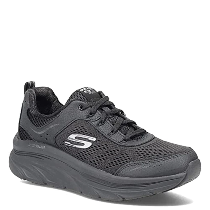 Skechers Women's D'lux Walker-Infinite Motion, Black, 8.5 by Skechers - Image 3