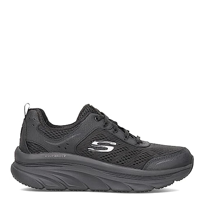 Skechers Women's D'lux Walker-Infinite Motion, Black, 8.5 by Skechers - Image 4