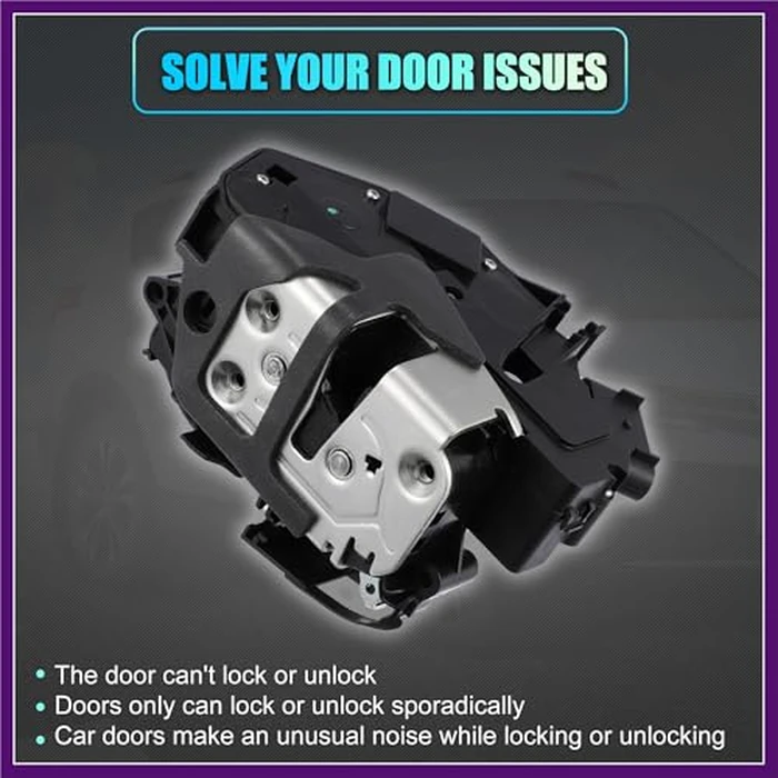 FUELHOOD Front Left Driver Side Door Lock Latch Actuator Motor for Ford Edge Fiesta Fusion Escape Focus for Lincoln MKX MKZ AE8Z-5421813-D BE8Z-5421813-B Premium Fit Design by FUELHOOD - Image 4