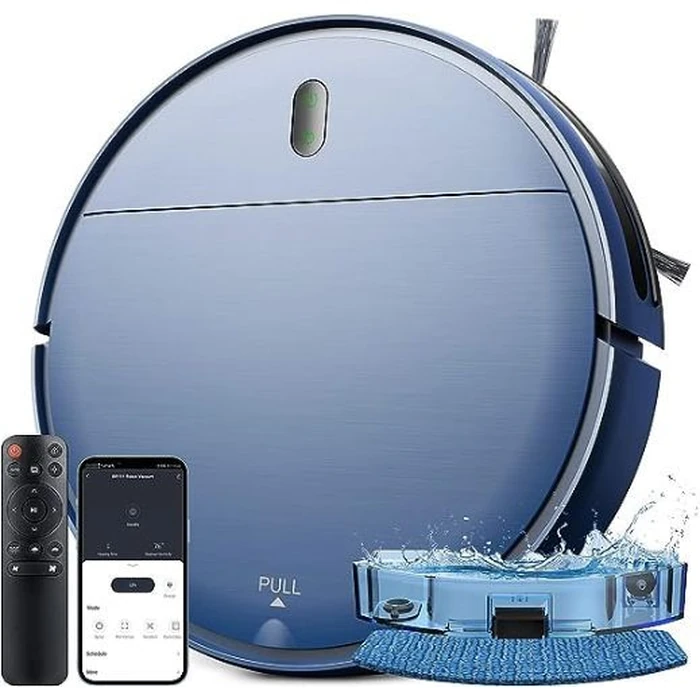 ZCWA BR151 2-in-1 Robot Vacuum and Mop (Missing Accessory) - Blue by ZCWA - Refurbished - Excellent condition - US$104.54