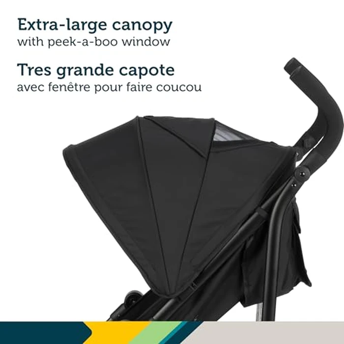 Safety 1st Right-Step Compact Stroller, Lightweight & Durable Aluminum Frame, Extra-Large Canopy with Peek-a-Boo Window by Safety 1st - Image 5