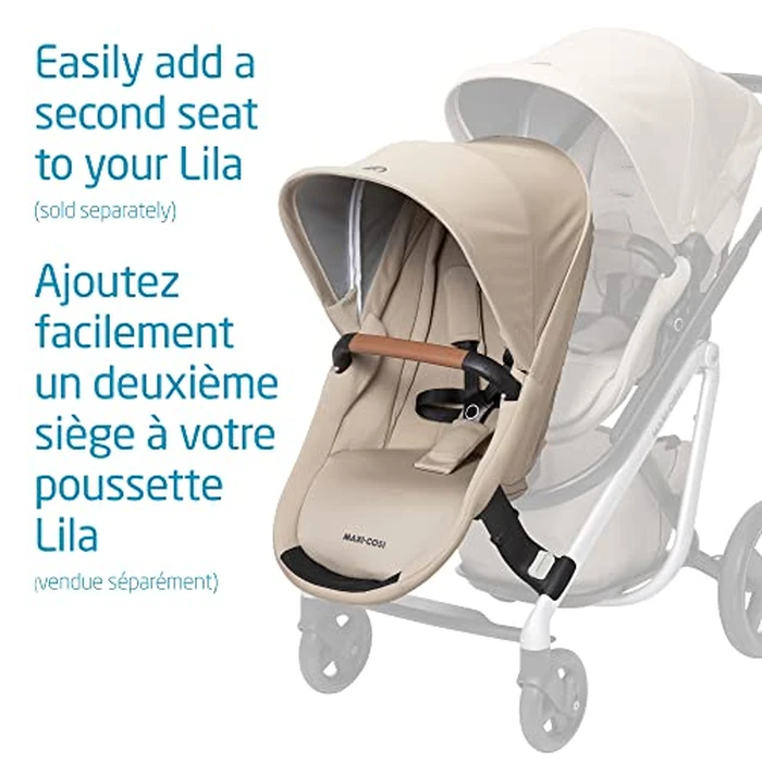 Maxi-Cosi Lila Duo Seat Accessory Kit, Nomad Sand by Maxi-Cosi - Image 2