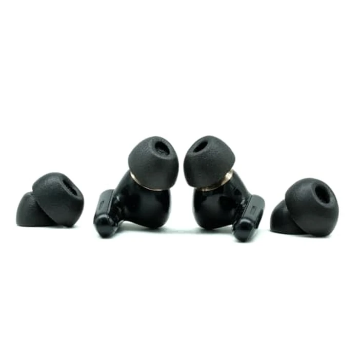 Comply TWo-220-C | Memory Foam Replacement Earbud Tips for Technics EAH-AZ100, Denon PerL Pro, Soundcore, CMF & More | Ultimate Comfort, Secure Fit, Superior Noise Isolation | Black, Large (3 Pairs) by COMPLY - Image 3