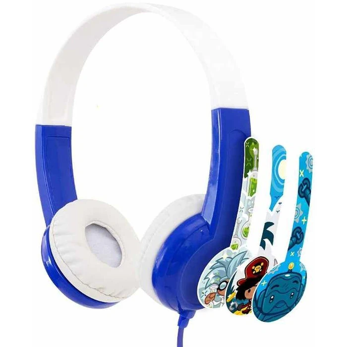 Buddyphones Standard kids Volume-Limiting Headphones - Blue by Buddyphones - Image 2