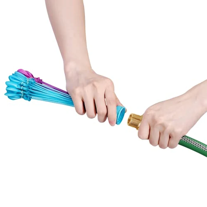 Bunch O Balloons Tropical Party (6 Pack) by ZURU, 200+ Rapid-Filling Self-Sealing Tropical Colored Water Balloons for Outdoor Family, Friends, Children Summer Fun (6 Pack) by Bunch O Balloons - Image 3