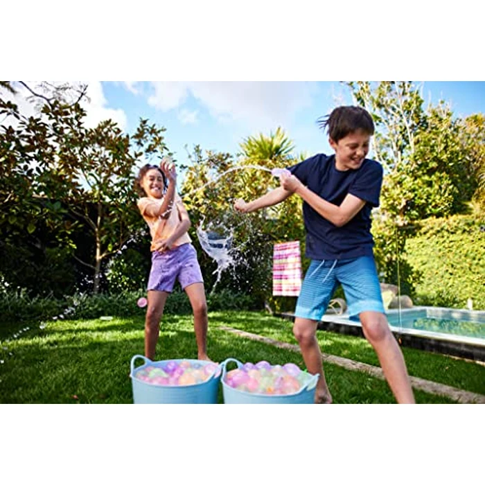 Bunch O Balloons Tropical Party (6 Pack) by ZURU, 200+ Rapid-Filling Self-Sealing Tropical Colored Water Balloons for Outdoor Family, Friends, Children Summer Fun (6 Pack) by Bunch O Balloons - Image 6