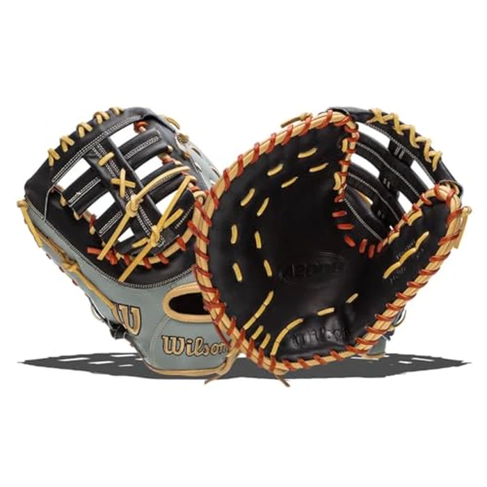 Wilson 2021 A2000 1620SS 12.5" First Base Baseball Mitt - Grey/Black, Left Hand Throw by WILSON - Used - Acceptable condition