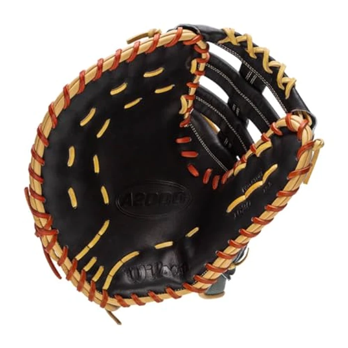Wilson 2021 A2000 1620SS 12.5" First Base Baseball Mitt - Grey/Black, Left Hand Throw by WILSON - Image 2