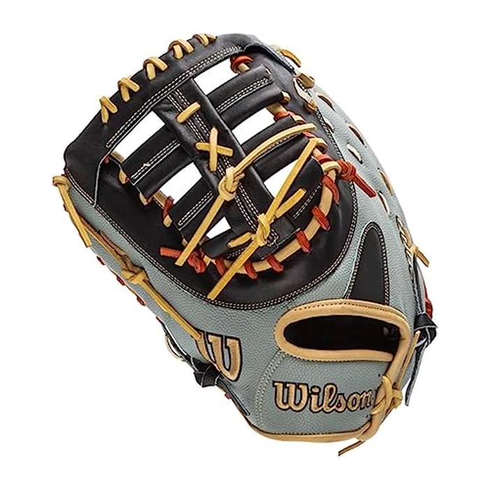 Wilson 2021 A2000 1620SS 12.5" First Base Baseball Mitt - Grey/Black, Left Hand Throw by WILSON - Image 3