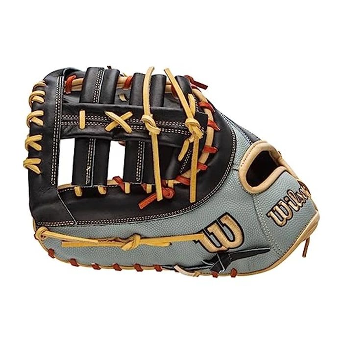 Wilson 2021 A2000 1620SS 12.5" First Base Baseball Mitt - Grey/Black, Left Hand Throw by WILSON - Image 4