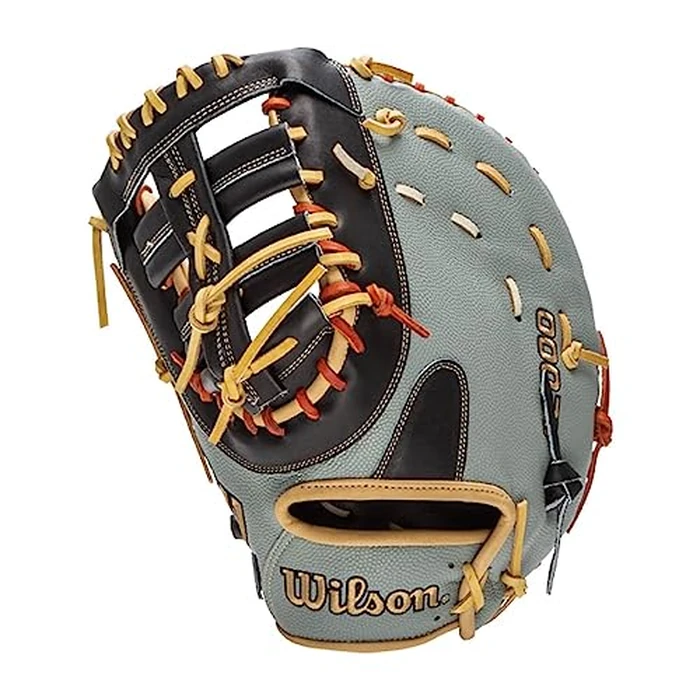 Wilson 2021 A2000 1620SS 12.5" First Base Baseball Mitt - Grey/Black, Left Hand Throw by WILSON - Image 7