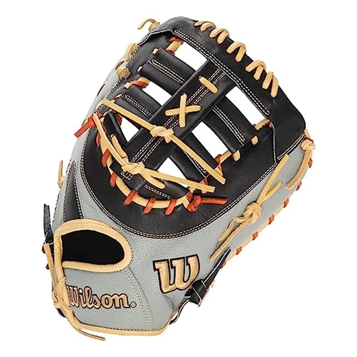 Wilson 2021 A2000 1620SS 12.5" First Base Baseball Mitt - Grey/Black, Left Hand Throw by WILSON - Image 8