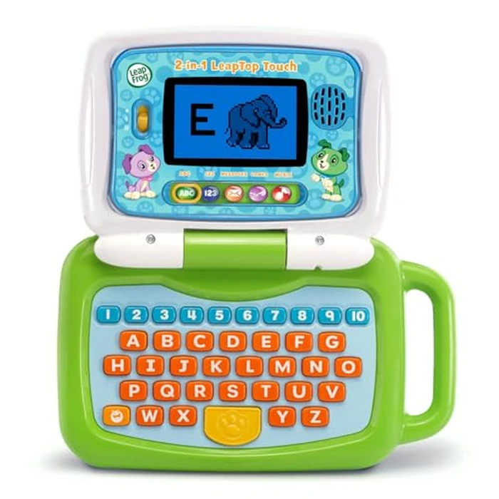 LeapFrog 2-in-1 LeapTop Touch, Green by LeapFrog - Image 1
