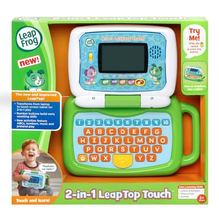 LeapFrog 2-in-1 LeapTop Touch, Green by LeapFrog - Image 7