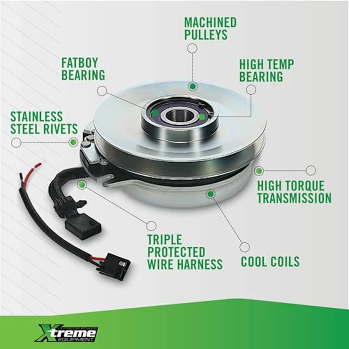 Xtreme Outdoor Power Equipment X0261 PTO Clutch Compatible With/Replacement For Exmark Lazer Z E series, Serial No. 312,000 and higher, Next Lazer Z AS Serial No. 850,000 and higher 116-1947, 5218-248 by Xtreme - Image 7