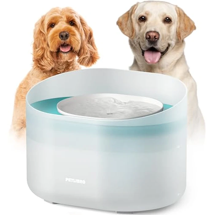 PETLIBRO 2.1Gal/8L Dog Water Fountain for Large Dog, Anti-Splash Dog Water Bowl Dispenser, Super Quiet Pet Water Fountain, 5 Layer Filtration Water Dispenser for Large Dogs Cats and Multi-Pet Homes by PETLIBRO - Image 2