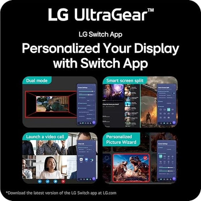 LG Gaming Monitor 27G610A-B Ultragear 27-inch/QHD (2560 x 1440) / IPS / 200Hz / 1ms / AMD FreeSync Premium/VESA DisplayHDR 400 / HDMI, DisplayPort/Tilt/Height/Swivel/Pivot Stand Black by LG - Image 6