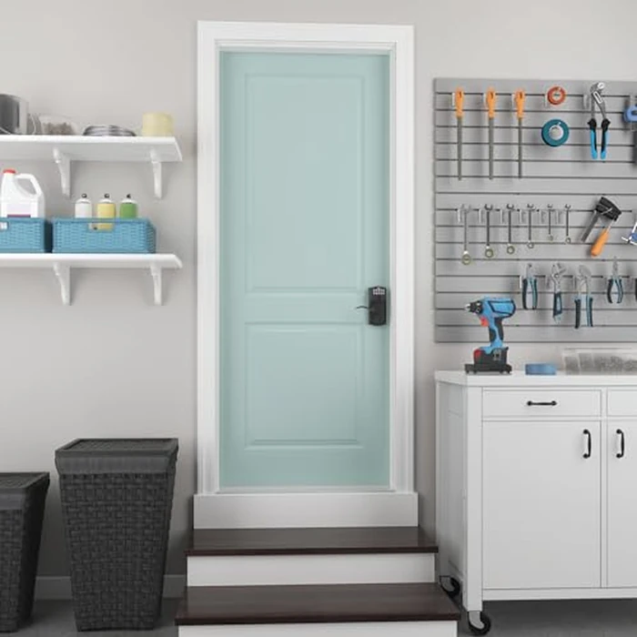 Schlage Camelot Keypad Lock with Lever Handle, Electronic Keyless Door Entry, Flex Lock Auto‑Lock Option, Matte Black, FE595 CAM 622 ACC by SCHLAGE - Image 5