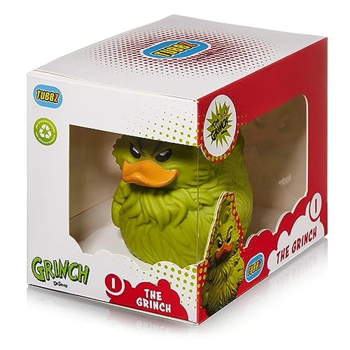 TUBBZ Boxed Edition Dr Seuss Grinch Collectible Vinyl Rubber Duck Figure - Official Grinch Merchandise - TV, Movies & Video Games by TUBBZ - Image 2