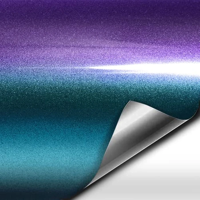 VViViD+ Gloss Metallic Chameleon Blue to Purple Color-Shift (1ft x 5ft) with Air Release by VViViD - Image 2