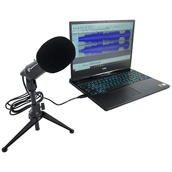 Rockville Z-Stream USB Condenser Microphone, 14mm Cartridge, Plug-and-Play, Omnidirectional, Noise Filter, Adjustable Sensitivity, for Podcasting, Gaming, YouTube by Rockville - Image 2
