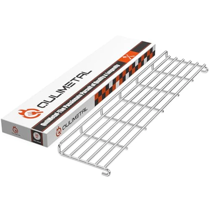 QuliMetal Stainless Steel Grill Warming Rack for Weber Genesis II 300 Series Gas Grills, Genesis II E-310, II E-315, II E-330, II E-335, II S-310, II S-335 Series, Replacement Parts for Weber 66044 by QuliMetal - Used - Like New condition - US$32.28