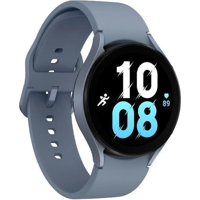 Samsung Galaxy Watch5 (Bluetooth + LTE) - 16GB - 40mm - Sapphire Aluminum Case with Sapphire Hybrid Leather Sport Band by Samsung - Image 3