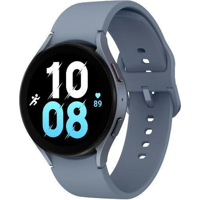 Samsung Galaxy Watch5 (Bluetooth + LTE) - 16GB - 40mm - Sapphire Aluminum Case with Sapphire Hybrid Leather Sport Band by Samsung - Image 2