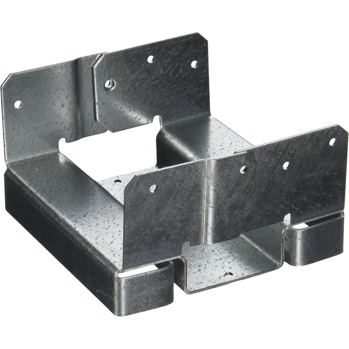 Simpson Strong-Tie ABA66Z Post Base (10-Pack) - Gray by Simpson Strong-Tie - Refurbished - Premium condition