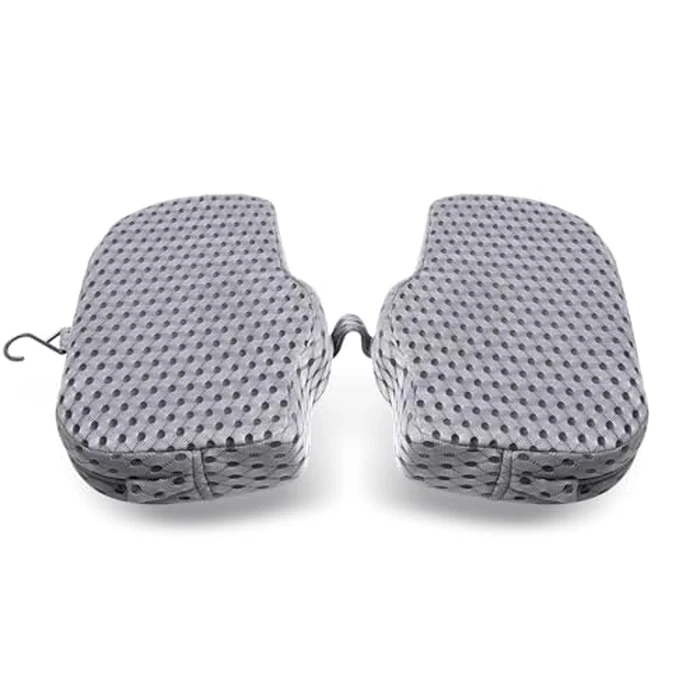 RUIERS U Shaped Shower Seat Cushion, Quick Drying Shower Chair Cushion, Bathtub Chair Pad with 4D Air Fiber Materia, Shower Seat Mat with Mesh Cover and Hook, for Elderly, Senior, Handicap, Disabled by RUIERS - Used - Very Good condition