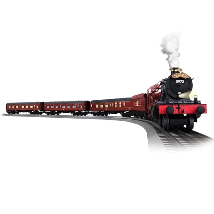 Lionel Hogwarts Express LionChief Electric O Gauge Bluetooth 5.0 Train Set with Remote and Dementors Coach Car by Lionel - Used - Very Good condition - US$303.29