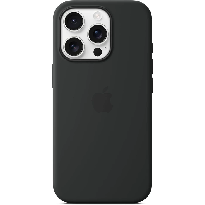 Apple Silicone Phone Case with MagSafe for iPhone 16 Pro Max - Black by Apple - Refurbished - Excellent condition