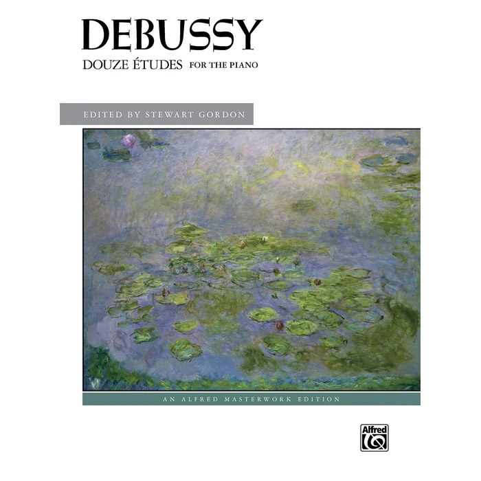 Debussy -- Douze Études (Alfred Masterwork Edition) by Alfred Music - Used - Very Good condition