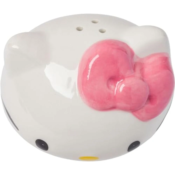 Silver Buffalo Sanrio Hello Kitty And My Melody 3D Sculpted Ceramic Salt and Pepper Shaker Set by Silver Buffalo - Image 3