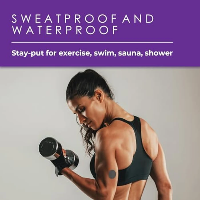 CoverGuard CGM Overpatch | Freestyle Libre 3 | Black Full Coverage Design| 25-Count | Waterproof Adhesive | Anti-Fray | Easy Application & Removal | Made in USA | Sensor Protection by CoverGuard - Image 7