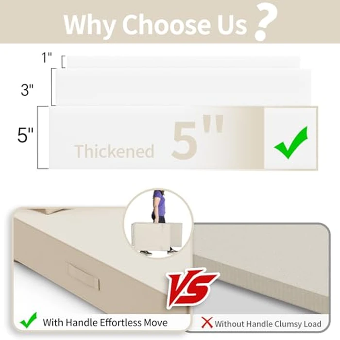 AOFEITE Outdoor Water-Resistant Olefin Chaise Lounge Cushions with Pillow, Weather and Fade Resistant Patio Furniture Lounge Chair Cushion Ideal for Patio, Lawn, Gray Apricot, 80" L x 26" W x 5" T by AOFEITE - Image 4