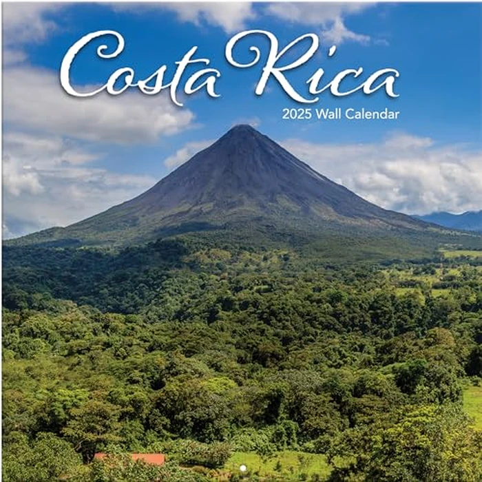 TURNER PHOTOGRAPHIC Costa Rica 12x12 Photo Wall Calendar (25998940064) by Turner Licensing - Used - Very Good condition