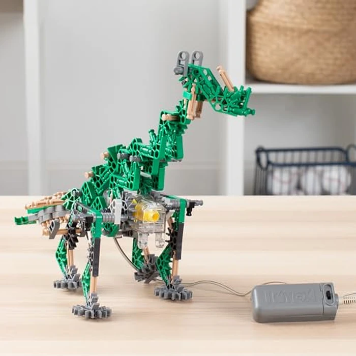 K'NEX - K'NEXosaurus Rex, Motorized Dinosaur Set ‚ 255 Pieces, STEM Building, Engineering Play, Kid Construction Set‚ Ages 7+ by K'NEX - Image 2