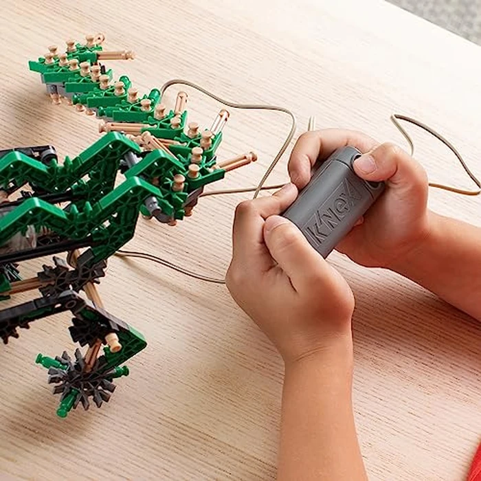 K'NEX - K'NEXosaurus Rex, Motorized Dinosaur Set ‚ 255 Pieces, STEM Building, Engineering Play, Kid Construction Set‚ Ages 7+ by K'NEX - Image 4